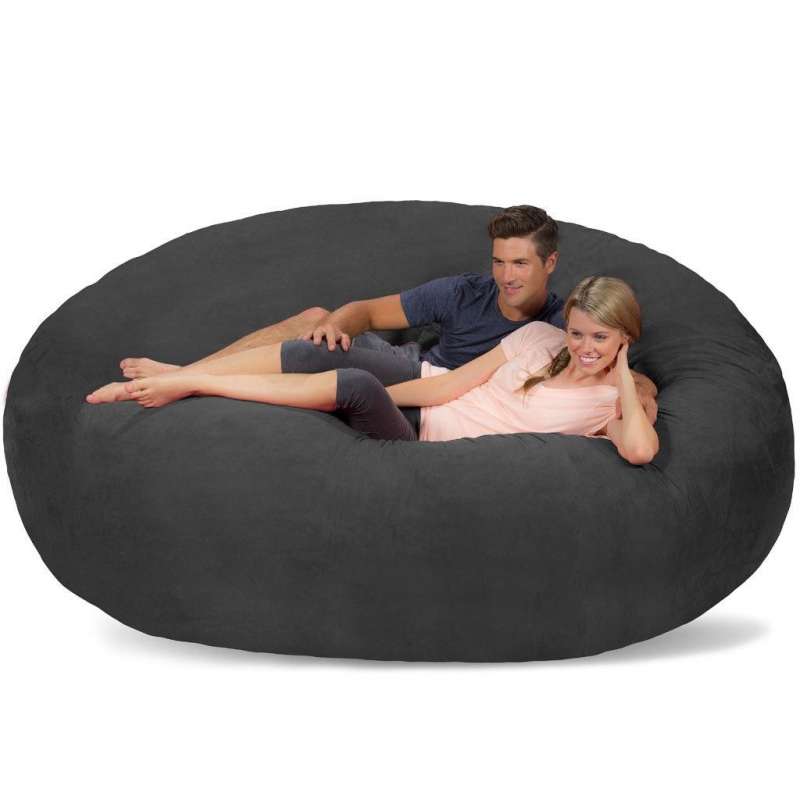 Giant Beanbag Bed Graphite