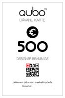 Gift card 500 EUR